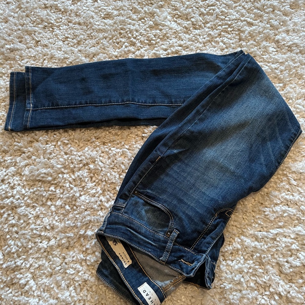 Womens Bullhead Blue Denim Jeans Size 3 Regular